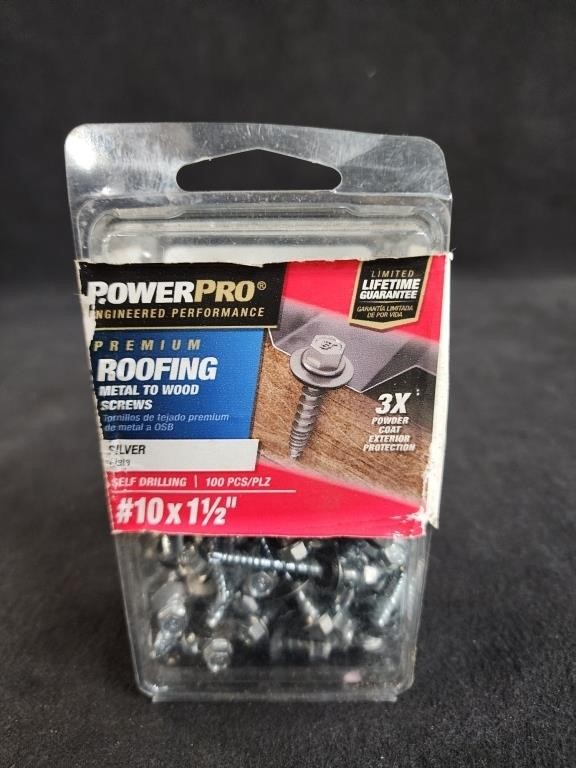 PowerPro Roofing Metal to Wood Self Drilling Screw