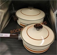 Vintage regalware pots