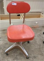 Vintage MCM,cosco rolling office chair