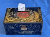 Vintage Tin Child's Fishing Tackle Box