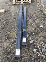 (2) 10' NEW PALLET FORK EXTENTIONS