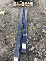 (2) 8' NEW PALLET FORK EXTENTIONS