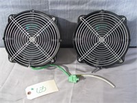 Qty 2 ebm-papst DC Fans DC Tubeaxial Fan