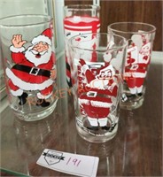 For vintage Christmas glasses