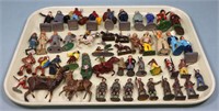 (48) Vintage Toy Soldiers, Many Die Cast