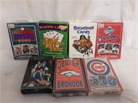 Vintage Playing Cards (Sports Themed)