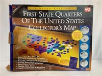 First State Quarter Collector's Map