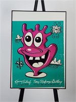 1984 Original Kenny Scharf Gallery Exhibition Post