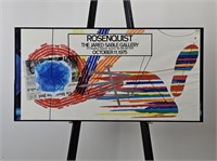 1975 Rosenquist Gallery Exhibition Poster