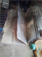 Group of aluminum valleys for roofing