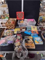 Vtg Kids Toys & Books, Puzzle, Games Lot