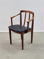 Honderich Walnut Dining Arm Chair