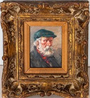 Ramon Horsfield Portrait of Man Oil on Canvas