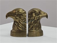Birks Brass Bald Eagle Bookends