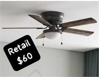 Harbor Breeze 52" Ceiling Fan with Light (5-Blade)