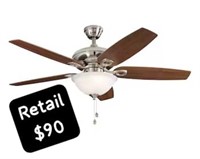 Harbor Breeze 52" Ceiling Fan with Light (read