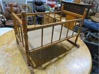 ANTIQUE DOLL CRIB