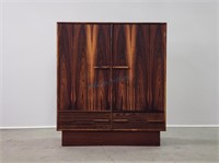 Rosewood Armoire Wardrobe Dresser