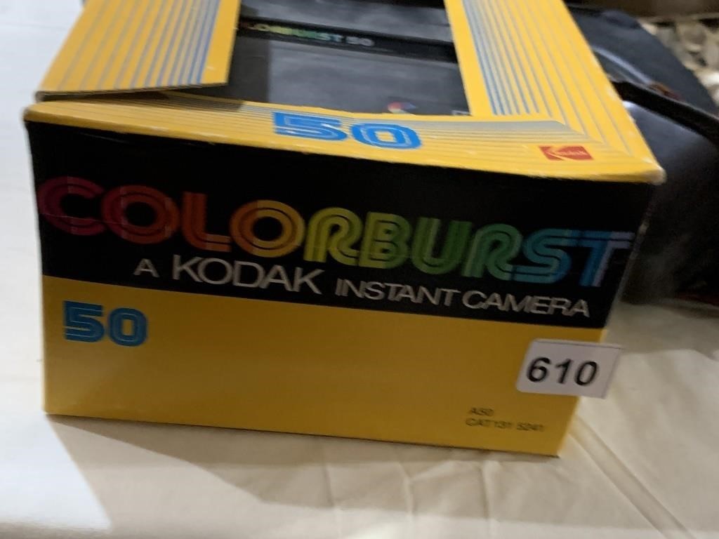 COLOR BURST INSTANT CAMERA IN BOX