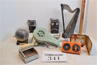 Antique Hair Dryer and Radios