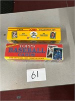Lot of 2 Sealed Topps Score Baseball Cards