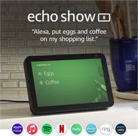 Echo Show 8  -- HD smart display with Alexa