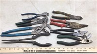 CHANNELOCKS, TIN SNIPS & WIRE CUTTERS