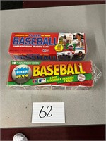 Lot of 2 Sealed Fleer Baseball Cards