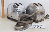 Antique Toasters and Iron