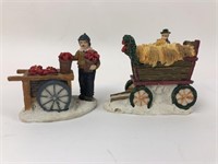 Vintage Christmas Village Figurines