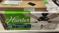 HUNTER CLASSIC SERIES STRATFORD CEILING FAN 52IN