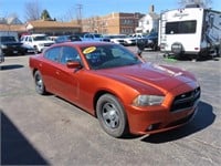 2013 Orange Dodge Charger 4 door police package