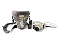 Nikon N55 film camera with Tamrac camera bag