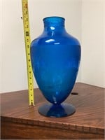 Steuben acid etched dragon vase