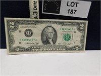 1976 U.S.A. 2 DOLLAR NOTE