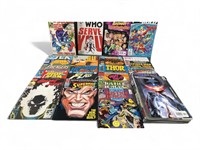 40+ Marvel and DC comics, Doctor Who, Batman