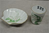 Porcelain Cup And Dish