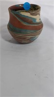 Vintage 3x4in NIROAK pottery