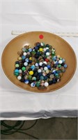 Bowl of marbles