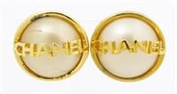 CHANEL Pearl Designer Earrings