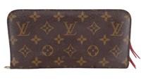 Louis Vuitton Monogram Zip/Snap Long Wallet