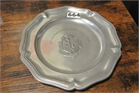 Pewter Horse Show Plate