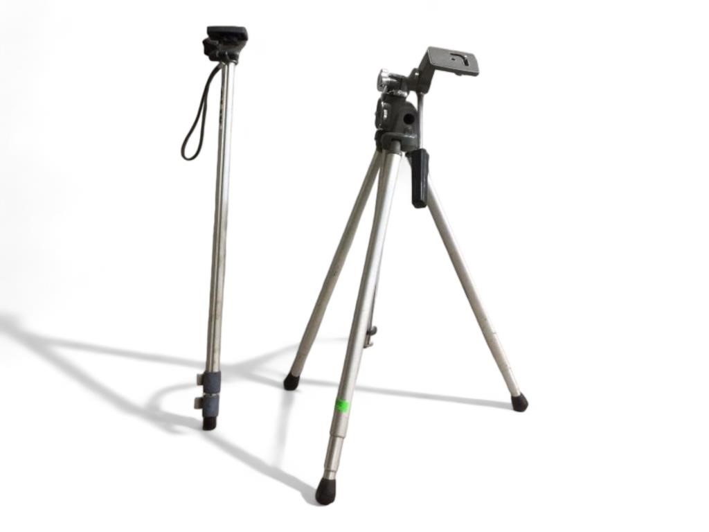 2 Camera Tripods Made in Japan