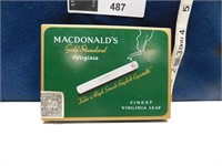 MACDONALDS FLAT 50 CIGARETTE TIN