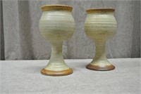 Art Pottery Goblets