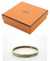 Hermes Enamel Bangle Braclet