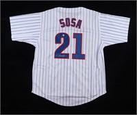 Autographed Sammy Sosa Jersey