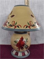 Cardinal Candle Lamp w/ Shade