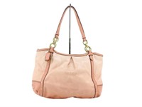 COACH Pink Designer Shoulder Bag