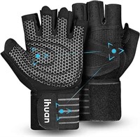 ihuan Ventilated Weight Lifting Gym Workout Glove